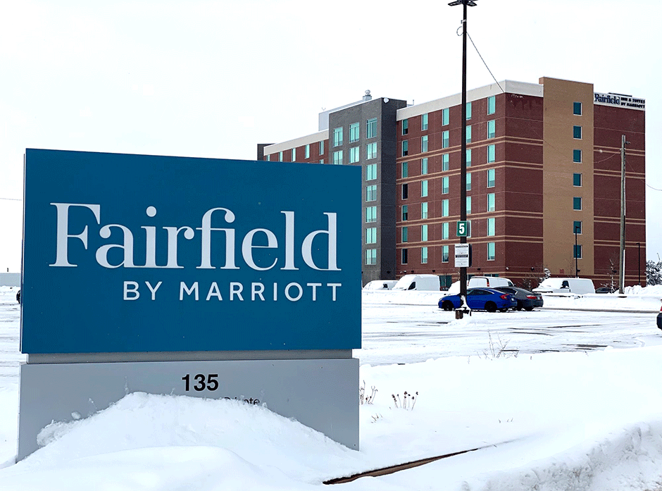 Fairfield Inn and Suites at the Ottawa airport