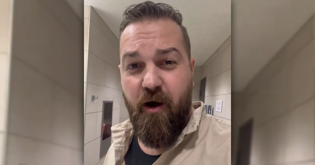 Right-Wing Media Personality Goes Viral After Posting ‘Weird’ and ‘Creepy’ Video Recorded Inside Airport Washroom